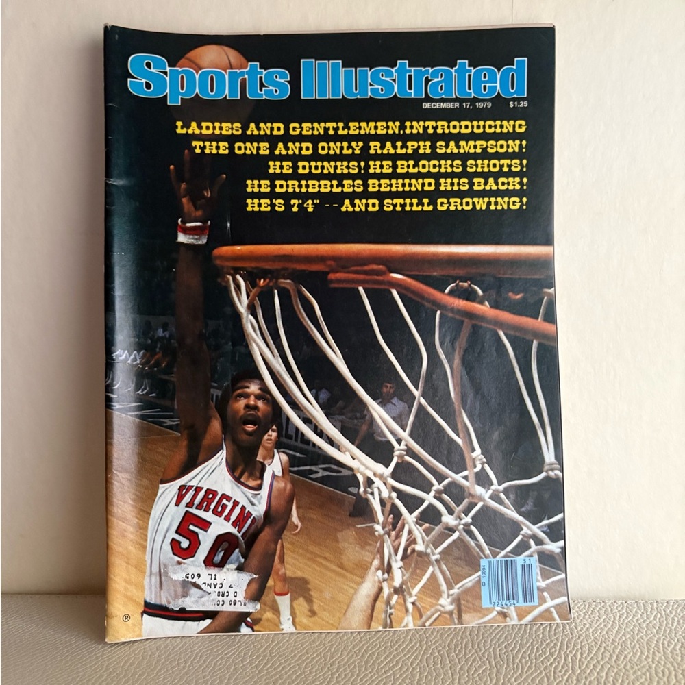 Sports Illustrated Magazine with Ralph Sampson Cover